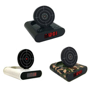 Clock Target Digital Alarm Clock Innovative Toy Used for Home Office Rooms Kids Boys Girls Heavy Sleepers