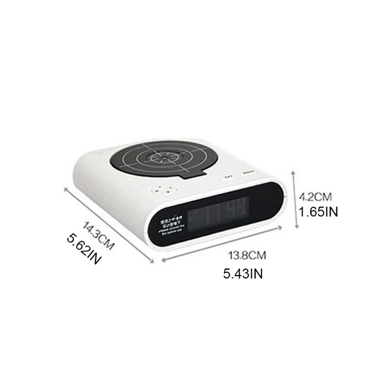 Clock Target Digital Alarm Clock Innovative Toy Used for Home Office Rooms Kids Boys Girls Heavy Sleepers