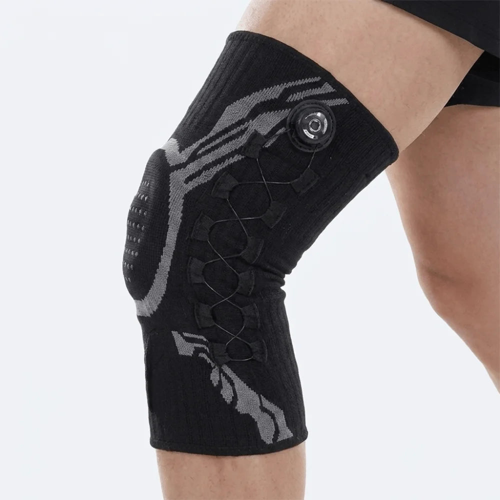 Sports Accessories Adjustable Knee Brace Elastic Unisex Joint Support Non-Slip Lightweight Meniscus Support Football
