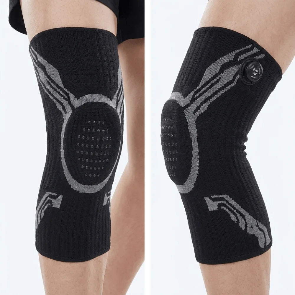 Sports Accessories Adjustable Knee Brace Elastic Unisex Joint Support Non-Slip Lightweight Meniscus Support Football