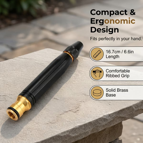 ✨Heavy Duty Adjustable Twist Hose Nozzle Jet Sweeper Nozzle